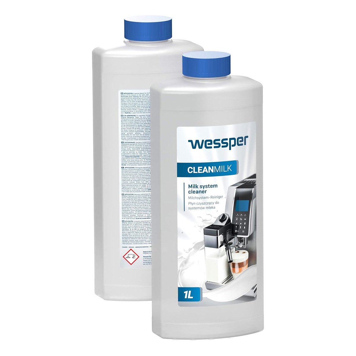 Wessper CleanMilk lichid de curățare a sistemului de lapte