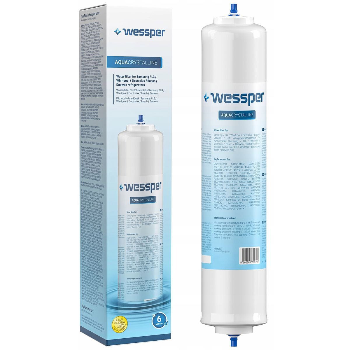 Wessper Aqua Crystalline filtru de apa